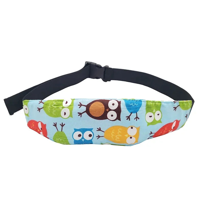 Toddler Sleep Positioner Baby Carseat Head Support Adjustable Infant Stroller Neck Relief Strap Pillow Fastening Belt Headrest