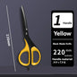 Deli-Stainless Steel Anti-Stick Scissors, Alloy Stationery, School Supplies, Office, Student, DIY, Hand Craft, 175mm