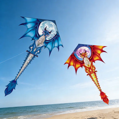 Outdoor toys flying Dragon Kites for children kites ripstop nylon kites factory Professional kites weifang ikitefly blackbat koi