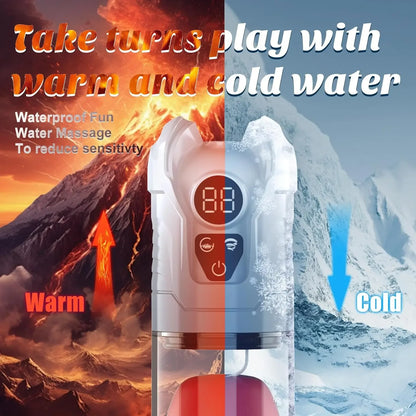 IPX7 Waterproof Electric Penis Pump for Enlargement Man Vacuum Pump Enlargement Extend Pump 4 Suction Levels 2 Silicone Sleeves