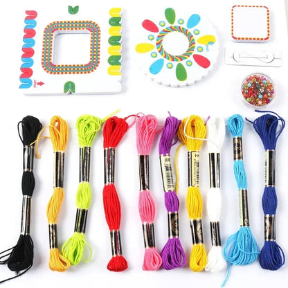 DIY Bracelet Making Kit Jewellery Making Kit Arts for Kids Friendship Craft Kit for 5-12 Years Old Kid Girls Toys Christmas Gift