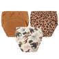 Baby Diaper Pants Set Cartoon Printed Training Pants for Boys Girls Breathable Cotton Reusable Kids Underwear 3Pcs