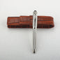 Luxury Big Barrel Rollerball Pen with Silver Clip Smooth Writing for Business Gift (Blue Ink) PK Jinhao 159