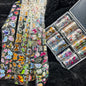 10Rolls Halloween  Flower Plaid Angel Marble  Bow Nail Foils Transfer Paper  Nail Art Stickers   Decal  Nails Decoration