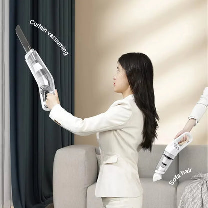 Vacuum Cleaner Portable Wireless Hand Held Cleaner Powerful Cleaning Machine Car Home Appliance for Dust Pet Hair