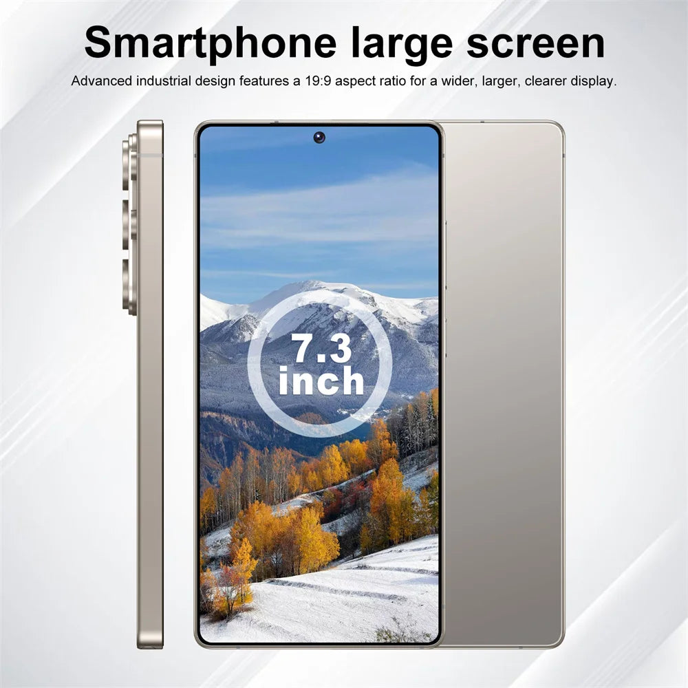 New Mobile Phones for S26 Ultra Smartphone Android 5G 7.3HD Cell Phone 22G+2TB 7800mAh Unlocked Dua Sim Wifi Global Version