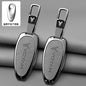 Car Interior Accessories Zinc Alloy Leather Key Case Cover Holder Chain For Voyah Free I-Land Dreamer PHEV Luxury Protective