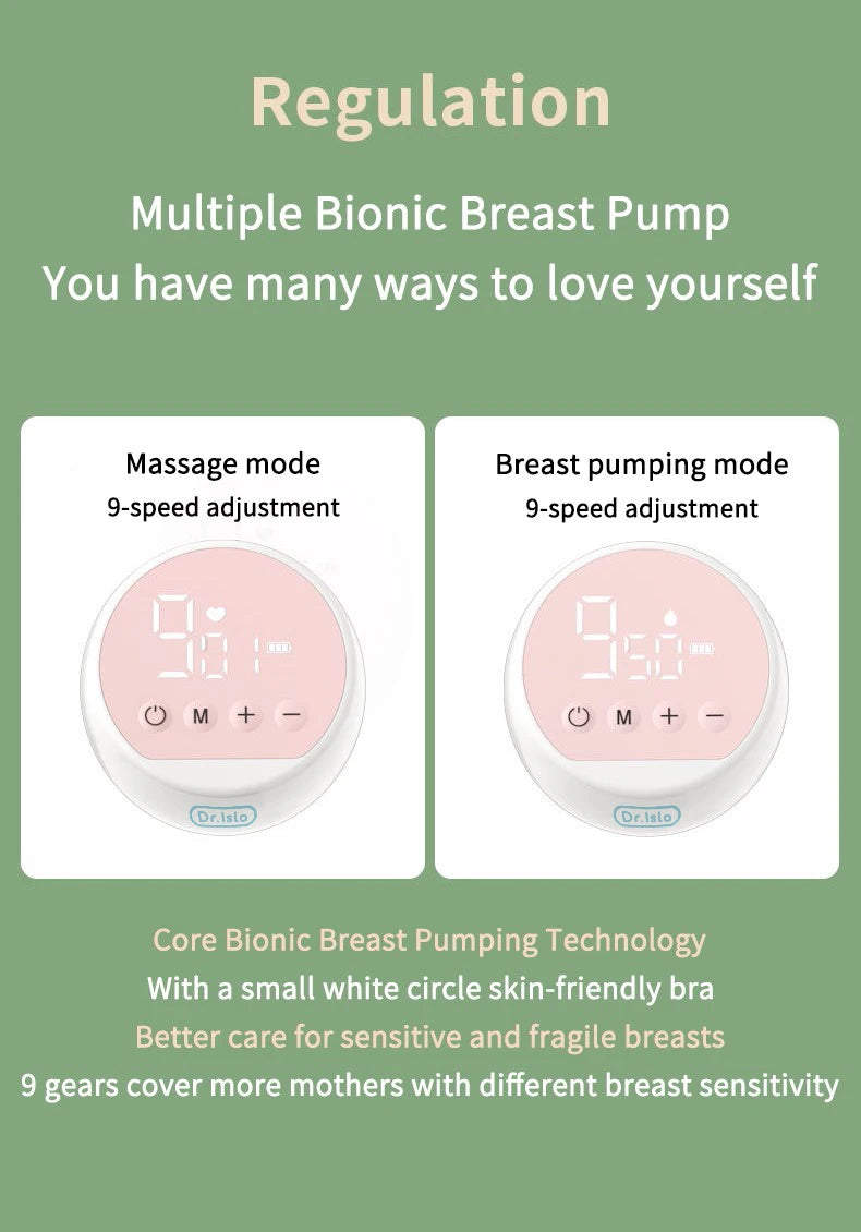 MAMIJOY Portable Electric Breast Pump USB Chargable Silent Portable Milk Extractor Automatic Milker Comfort Breastfeeding