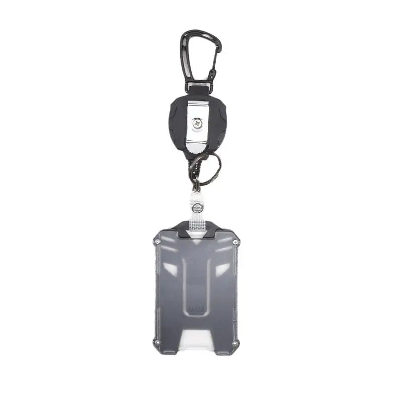 1/2 PCS Badge Reel Clip Credit Card Cover Bus Card Cover Case Retractable Badge Holder Badge Clip Heavy Duty ID Holder