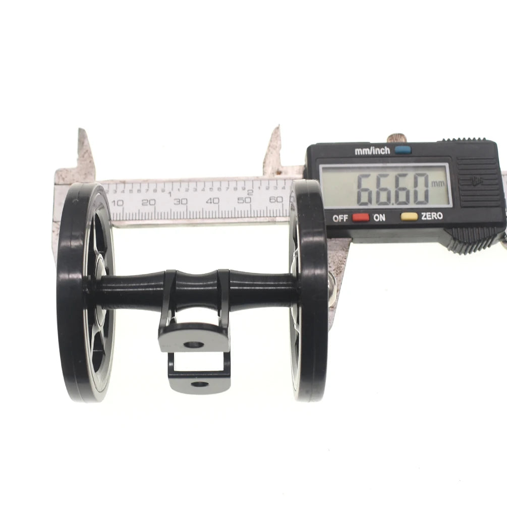TWTOPSE dviračio lengvoji padanga sparnų ratukas, skirtas Brompton sulankstomam dviračiui, purvasaugio ratas, dvigubas AL7075 CNC A C linija 77g 60mm