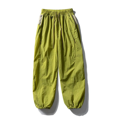 Outdoor Sports Casual Track Pants Men Women Lightweight Hiking Breathable Waterproof Quick Dry Loose Techwear Cargo Pant Trouser