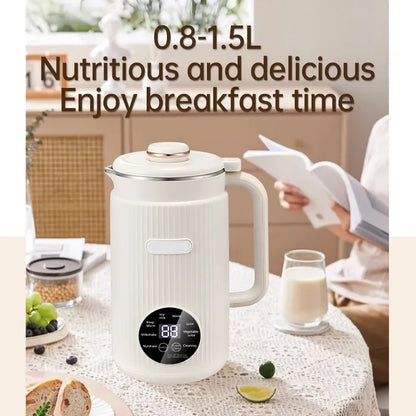 220V/110V  Multifunctional Electric Soybean Milk Machine Food Blender Automatic Fruit Juice Maker Water Boiling Kettl Soy