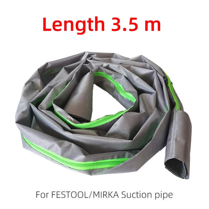 3.5m / 5m Vacuum Pipe Protective Sleeve For MIRKA/FESTOOL Vacuum Cleaner Dust Hose Thickened Cloth Cover