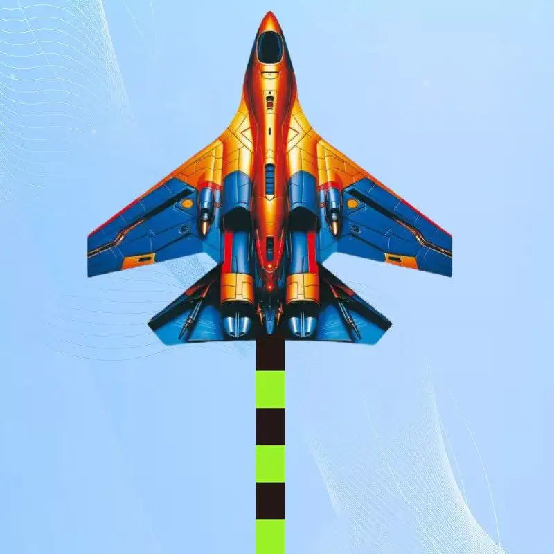 Aircraft kite flying adults kites bomber kite nylon fabric reel fighter kite outdoor play kite air plane kites airplane kite koi
