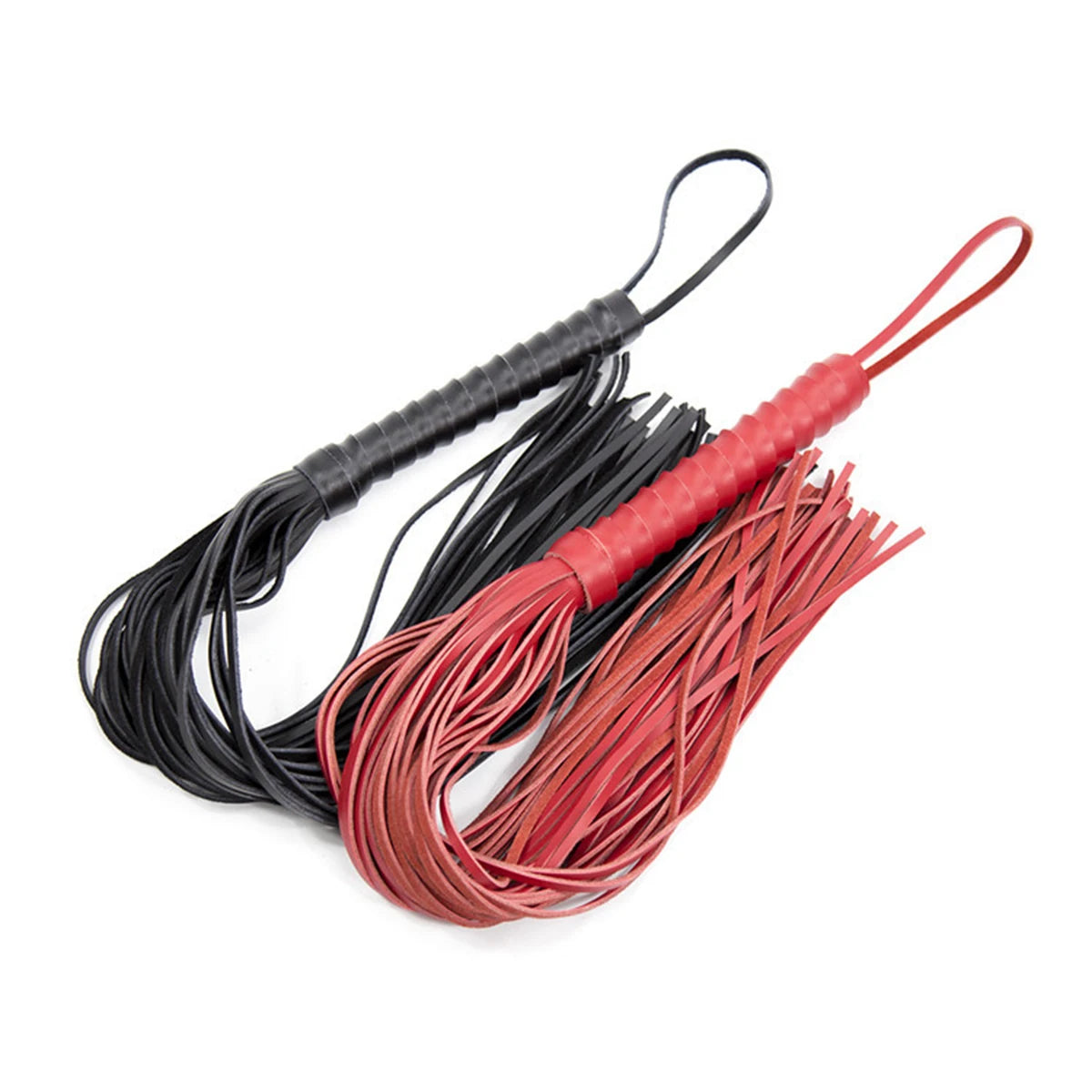 Genuine Leather Horse Whip, Flogger, Jump Bat | 68cm Long Dressage Training Whip for Equestrians | with Decorative Tassel and No