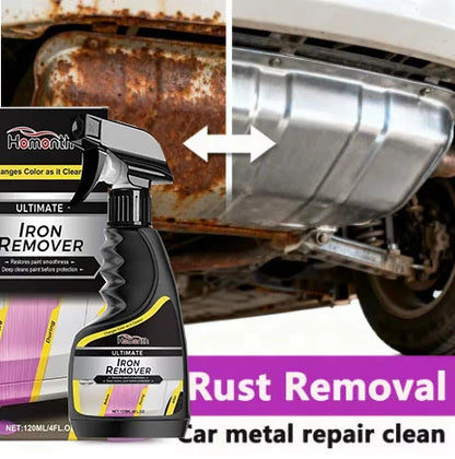 HS68-Car Rust Remover Quick Remover  Exhaust Pipe Rust Removal Spray Cleaning Metal Iron Powder Old Cars To New