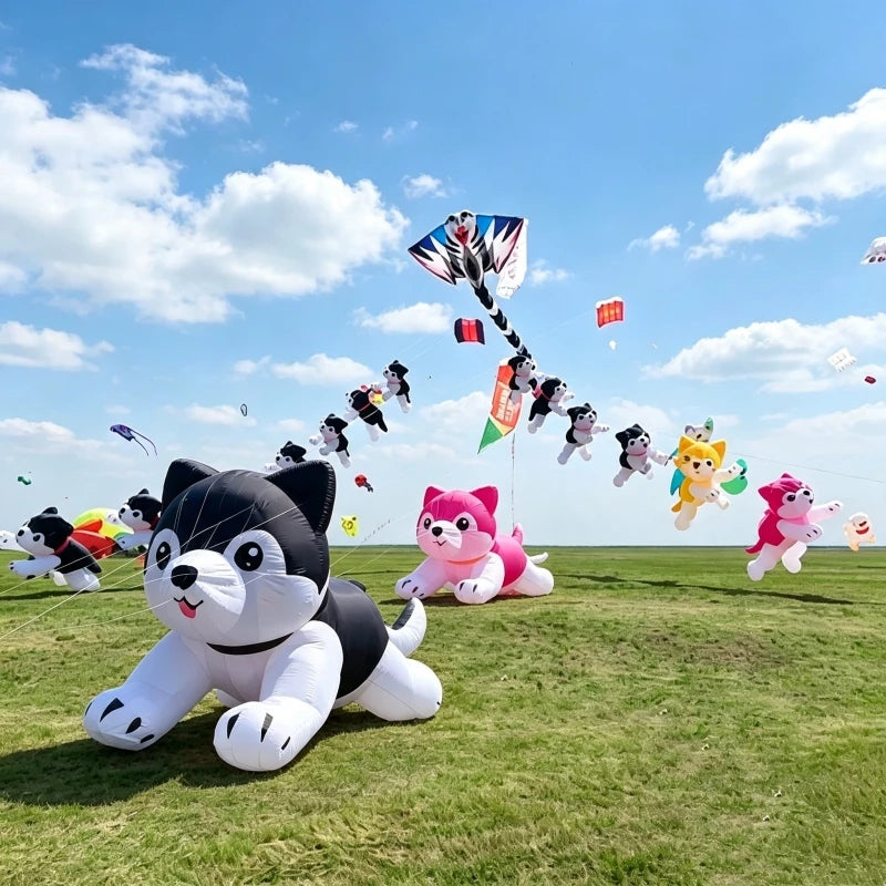 Giant kites flying inflatable kites dog kite pendant soft kite outdoor toy wind pointer inflatable toys big kite large kite fun