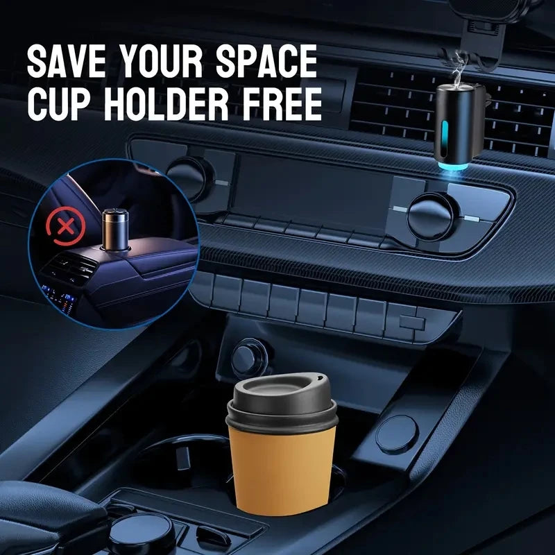 Car Air Freshener, Three Strengths Adjustable, Car Aromatherapy Machine, Portable Freshener Perfume Fragrance