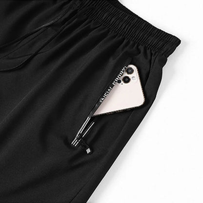 Men Plus Size Shorts Summer Pants Work Trousers Men Quick-drying Loose Fit Sports Fitness Sweatpants