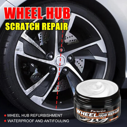 FARIENNE 30g Wheel Hub Scratch Repair Paste Waterproof Anti-Fouling Alloy Rim Refurbishment Cream For Car Wheel Scratch Removal