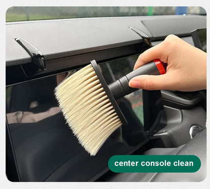 SEAMETAL Detailing Car Cleaning Brush Universal for Car Interior Cleaning Air Outlet Seat Gap Dashboard Soft Hair Clean Brushes