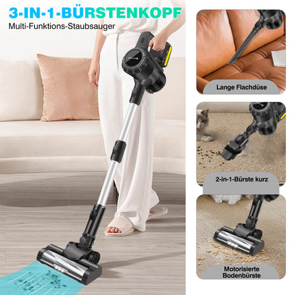 Cordless Vacuum Cleaner Cordless Vacuum Cleaner Battery vacuum cleaner Cordless Vacuum Cleaner vacuum cleaner Electric Suction Broom with Charging Station Cordless Vacuum Cleaner For Animal Hander rug Bagless Handle vacuum cl