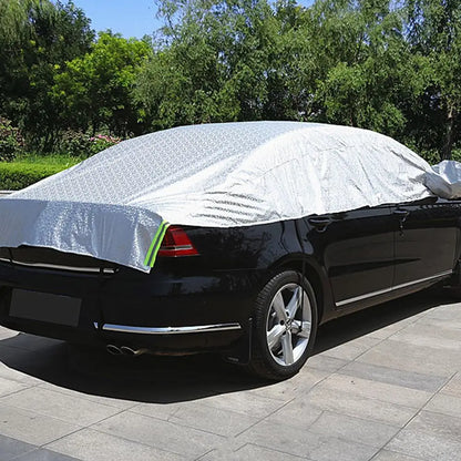 Car Accessories Sunshade Half Cover Car Coat Sunblock Rain Heat Cover Sunshade Half Car Dust