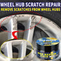Universal Car Wheel Hub Repair Paste 30g - Scratch, Fade Removal for Aluminum Alloy & Chrome Rims, Polishing Wax for Black, Whit