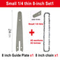 1/4 chainsaw chain guide 4/6/8/10 inch portable electric saw mini chainsaw logging saw blade Pruning chain saw chain accessories