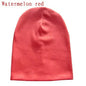6M-3Y Baby Knitted Hat Scarf Set Solid Color Cotton Hip Hop Beanie Warm Toddler Cap for Boys Girls Spring Autumn Winter