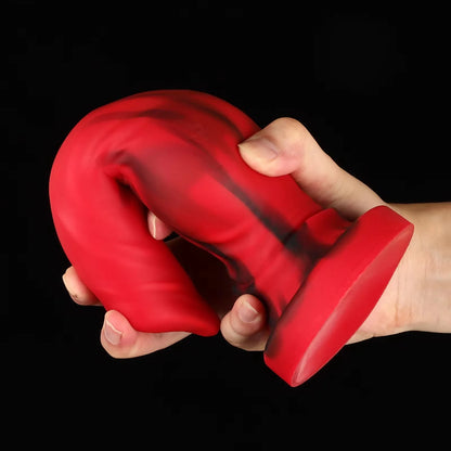 18+ Soft Silicone Dog Knot Dildo Penis Animal Dildo Realistic Gigante Sexy Adult Red Black Colors Big Dildos Sexy TоY Xxl Sextoy