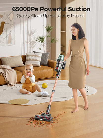 Laresar V7 PRO 600W 65000PA Cordless Vacuum Cleaner Handheld Home Appliance Aromatherapy Function Long Hose Sofa Suction 2026 NE