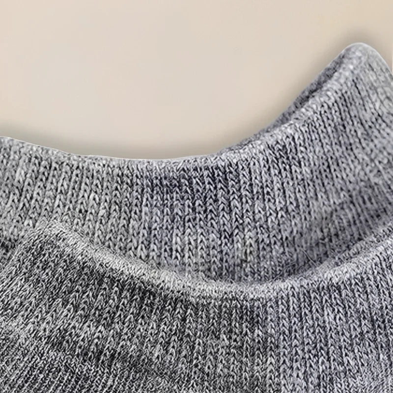 10/40 Pairs Men's Boat Socks Business Sport Sweat Absorption Mature Summer Autumn Solid Color Non Pilling Versatile Ankle Unisex