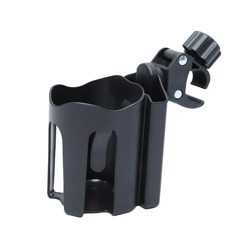 Baby Stroller Water Cup Holder with Mobile Phone Holderbottle 360 Degree Rotation Carbicycle Universal Water Bottle Holder