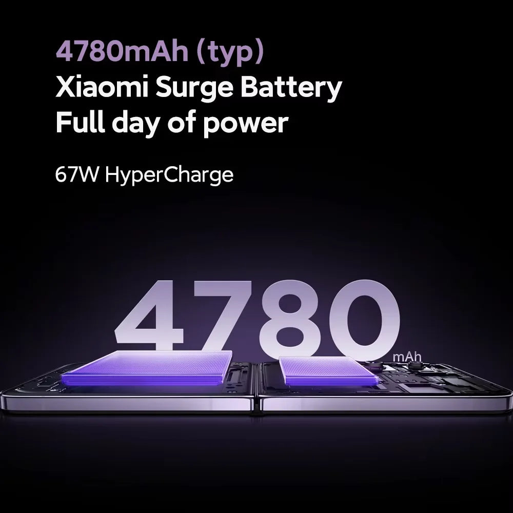 Global Version Xiaomi MIX Flip Dragon 8 Gen 3 device photo Leica 50MP Hyper charger screen "6,86Hz 67 W 12 Go