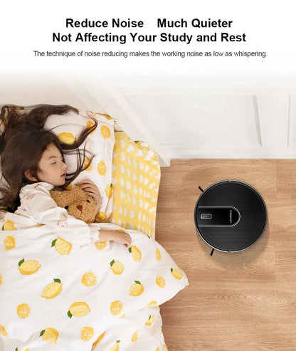 Robot Vacuum Cleaner LIECTROUX N7S-U,Smart Mapping,WiFi App,6KPa,5200MAH ,Brushless Motor,Ideal for Pet Hair