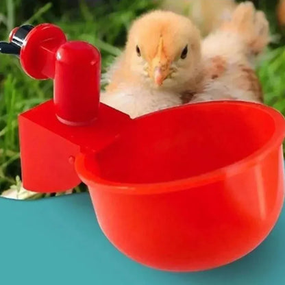 5-50Pcs Automatic Chicken Waterer Bird Feeder Poultry Farm Drinking Bowl for Chicken Duck Goose Drinking Water Farm Supplies