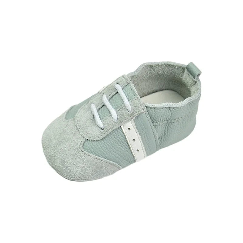 Autumn Baby Shoes Toddle Boys Girls Skid-Proof Shoe Soft Sheepskin Sneakers Fashion Animal Picture First Walker Moccasins 0-24M