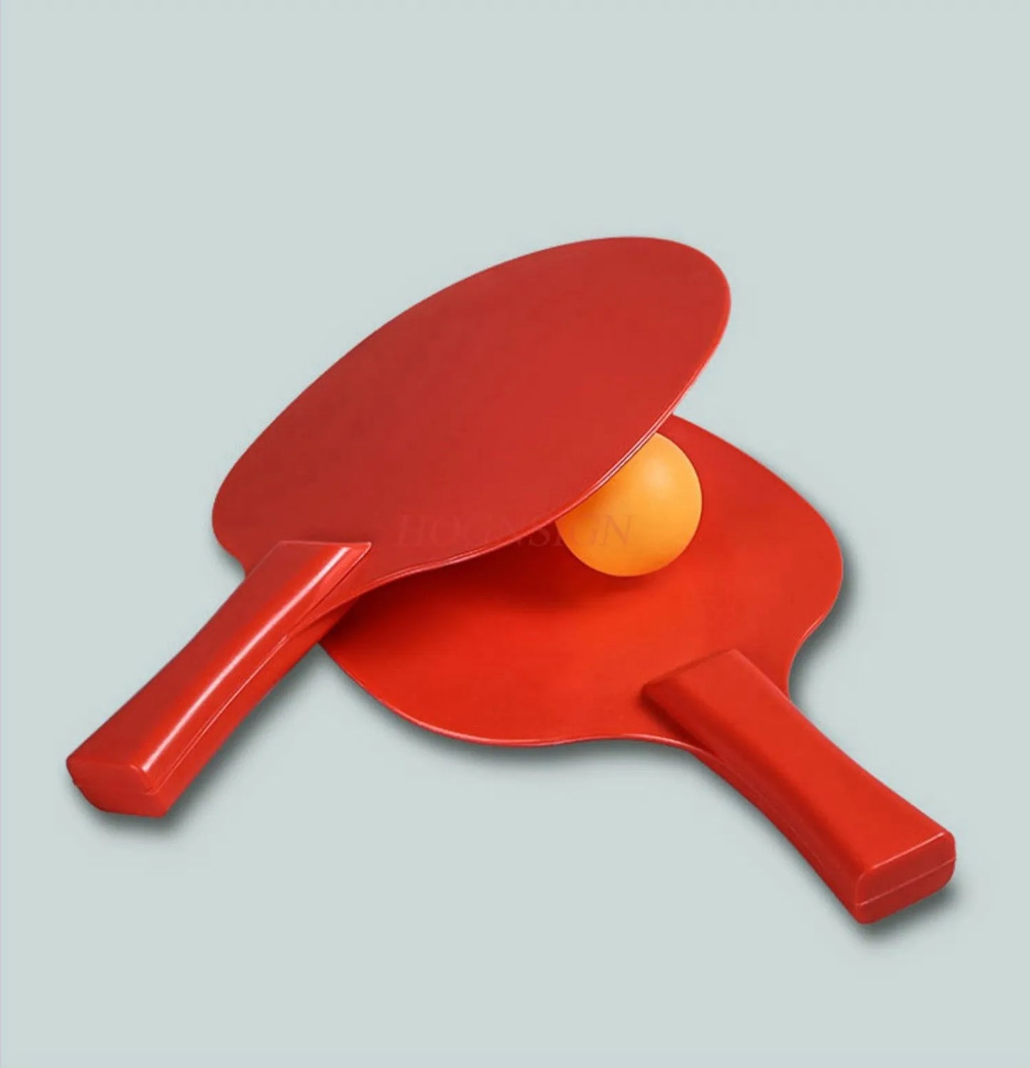 Children's pairs docking training kindergarten indoor table tennis sports toys, racket balls, parent-child interaction