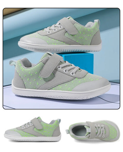 Kids wide foot barefoot shoes boys and girls minimalist kids sneakers natural opening shoes toddler small big kids walking shoes