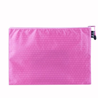 A4 Waterproof Canvas File Folders Football Pattern Thick File Bag Student Teacher Document Bag Business School Supplies