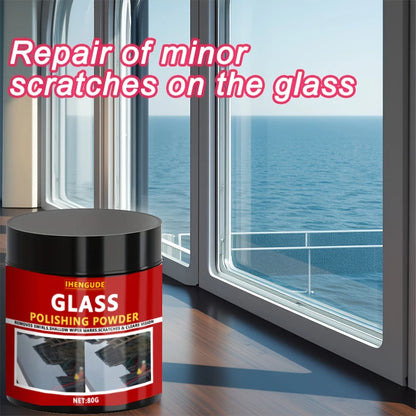 1PC 80g Glass Polishing Powder Window Windshield Scratch Remover Windscreen Repair Waxing Polish Cleaner