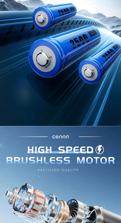 CENRR New Car Vacuum Cleaner High Suction Powerful Wireless Portable Car Cleaner for Home Gift a Birthday Christmas Present