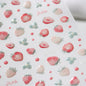 Juicy Red Jelly Tomato Nail Art Sticker Cute Bowknot Glitter Star Kawaii 5D Fruit Self Adhesive Nail Art Decals for Summer DIY
