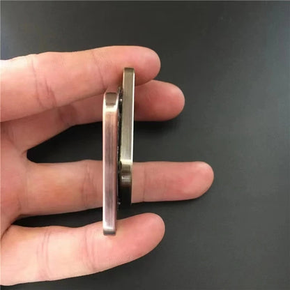 Fidget Spinner AA KK Fingertip Gyro Solution Pressure Reduction Toy Push Poker Push Card EDC Metal Toys Adult Gifts