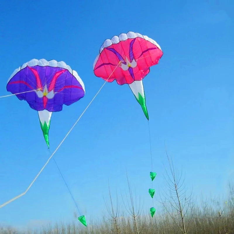 Large kites flying soft kites Morning glory inflatable kites flying toy cerf volant adults kites flying wind kites outdoor games