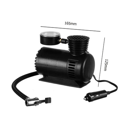 12V 300PSI Electric Inflator Mini Air Compressor Car Electric Tire Air Inflator Pump Electric Air Pump with Pressure Check Gauge