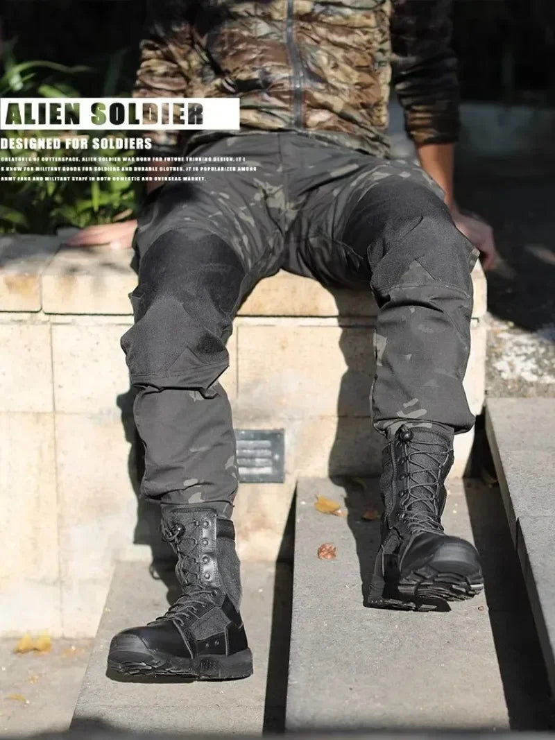 Tactical Frog Suit Men Airsoft Clothes Hunting Paintball Military Sets Assault Shirts Special Forces Outdoor Uniform Pants