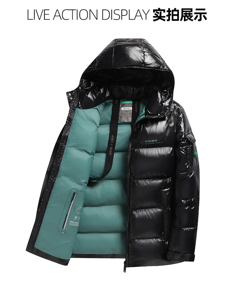2026 Men's Winter Jackets men high quality fashion waterproof Warm Jacket Casual thicken Parkas Male Warm coat Male L-5XL