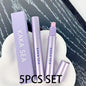 5PCS 3-in-1 Cuticle Oil Pen DeadSkin Remover Cuticle Pusher Grinding Pen With Ceramic Tip Cuticle Remover Pen Nail Care Tool